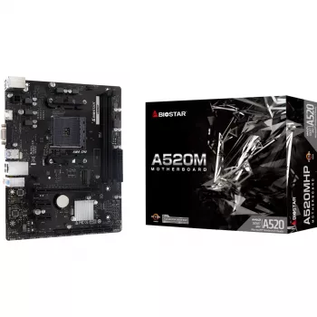 Motininė plokštė BIOSTAR A520MHP AM4 Micro-ATX