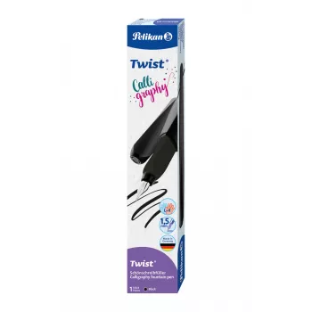 Parkerimo rašiklis Pelikan Twist Calligraphy Black