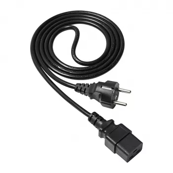 Akyga serverio maitinimo kabelis CEE 7/7 į IEC C19, 250 V, 1,8 m (AK-UP-01)