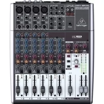 Behringer Xenyx 1204USB garso maišytuvas 12 kanalų Pilka