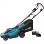 Makita DLM330RT vejapjovė, baterijinė, varoma užpakaliniais ratais, juoda-mėlyna (DLM330RT)