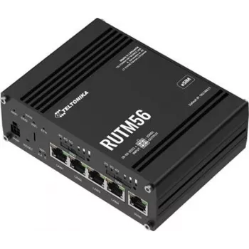 Maršrutizatorius TELTONIKA RUTM56 dviejų modemų, 802.11ac Wi‑Fi, Gigabit LAN x4, „Mesh“ palaikymas, MU‑MIMO (be mobiliojo ryšio)