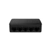 Tinklo jungiklis TENDA SG105M – 5 prievadų Gigabit Ethernet (10/100/1000), juodas, stalinis / montuojamas ant sienos