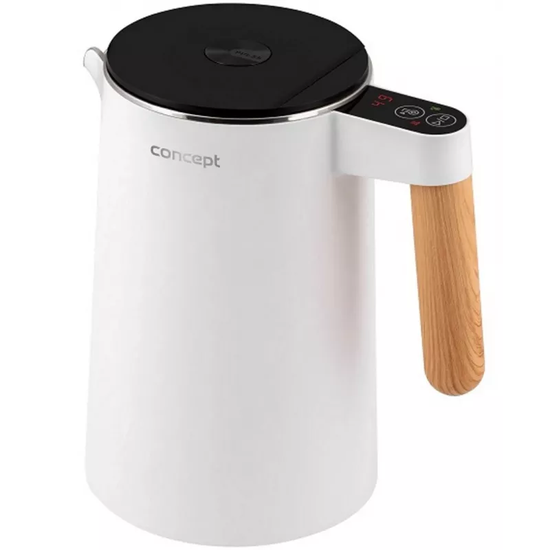 Nerūdijančio plieno virdulys baltas 1,5 l Salt & Pepper Concept RK3300