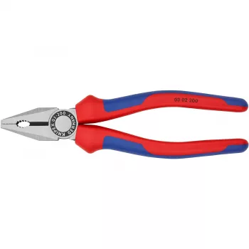Knipex universalinės replės, 2 komponentų rankenos, 200 mm