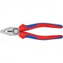 Knipex universalinės replės, 2 komponentų rankenos, 200 mm