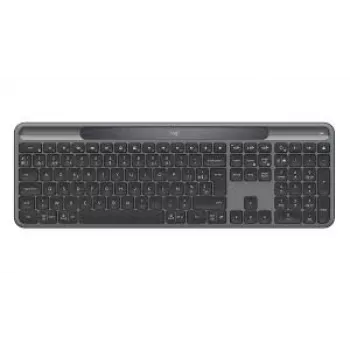 Logitech Signature Slim Solar+ K980 for Business klaviatūra grafito spalvos, QWERTY itališkas išdėstymas