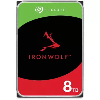 Bundle SEAGATE NAS HDD 8x8TB IronWolf 7200rpm 6Gb/s SATA 256MB cache 8.9cm 3.5inch 24x7 CMR for NAS and RAID Rackmount systems BLK