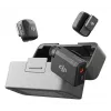 Belaidis mikrofonų rinkinys DJI Mic Mini (2 TX + 1 RX + Įkrovimo dėklas) - Tamsiai pilkas