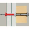 fischer sieninis kaištis DUOPOWER 10x50 BigBox šviesiai pilkas/raudonas 210 vnt. užsandarinama dėžė (570550)