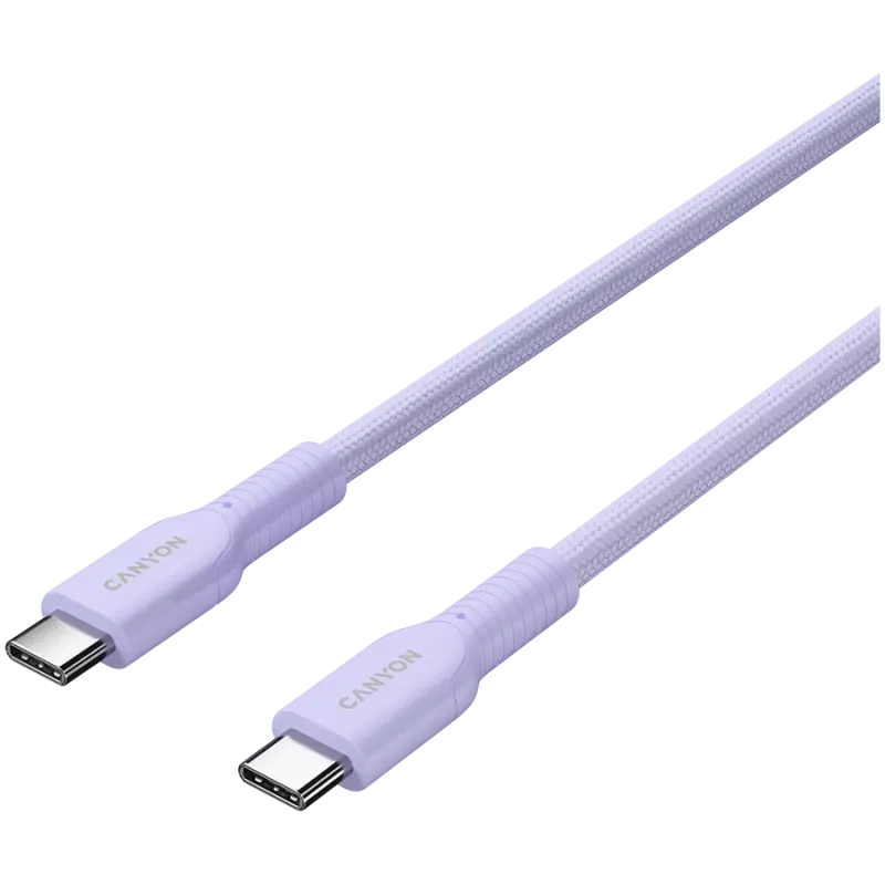 CANYON OnWire 60CL USB-C laidas 60W 1m violetinis pintas