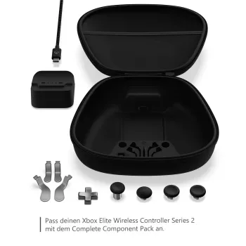 Priedų rinkinys valdikliui Microsoft Xbox Elite Wireless Controller Series 2 Complete Component Pack juodas sidabrinis