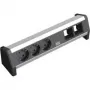 Bachmann 3x Schuko 2x GST18 juoda sidabrinė maitinimo juosta