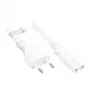 Euro-Netzkabel Euro-Stecker Typ C (gerade) an C7/Euro 8 Buchse (gerade), weiß, 0,75 mm², 1 m, Good Connections® (P0370-W010)