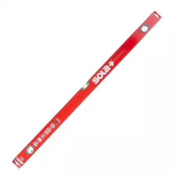 Gulsčiukas SOLA BIG X 100 cm su padidintu burbulu, aliuminio profilis (modelis 1373301)