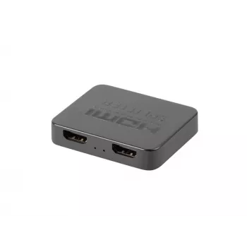 Lanberg SPV-HDMI-1002 HDMI šakotuvas, 2 HDMI išvadai, 4K, USB-C įvadas