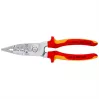 Kabelių nuėmiklis Knipex 13 76 200 ME, 6 mm, nerūdijantis plienas, raudona/geltona