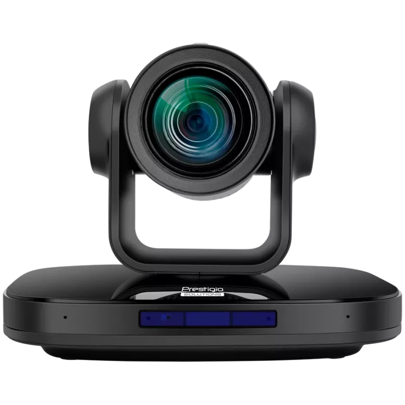 Prestigio vaizdo konferencijų 4K PTZ kamera Alpha — 4K UHD, 8,4 MP, PTZ, AI, PoE, HDMI 2.0/USB 3.0/RJ45/3G-SDI (be mikrofono)