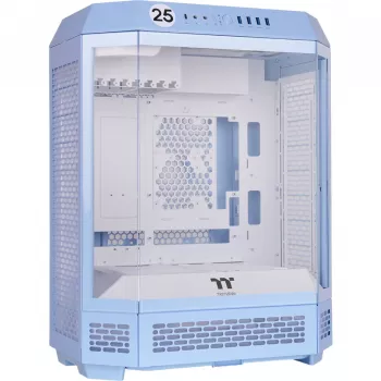 Termaltake The Tower 600 TG - Hidrangiškai mėlyna