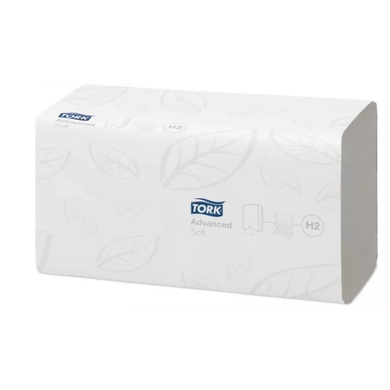 Popieriniai rankšluosčiai Tork Xpress Multifold Soft H2 2 sluoksnių 180 lapų 25,5x21,2 cm