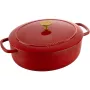 Ketaus puodas Ballarini Bellamonte ovalus 4,5 l raudonas