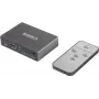 SpeaKa Professional SP-HDS-210 3 prievadų HDMI jungiklis, Ultra HD 7680 x 4320 pikselių (SP-10461504)
