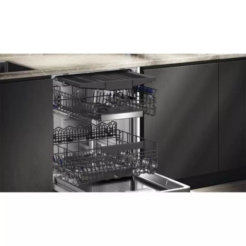 Indaplovė Siemens iQ500 SN55ES12CE pusiau įmontuojama 14 komplektų