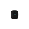 NATEC NUC-2141 laidinis mobiliojo įrenginio įkroviklis, 30W, USB-C PD 3.0 + USB-A QC 3.0, 110–240V, juodas