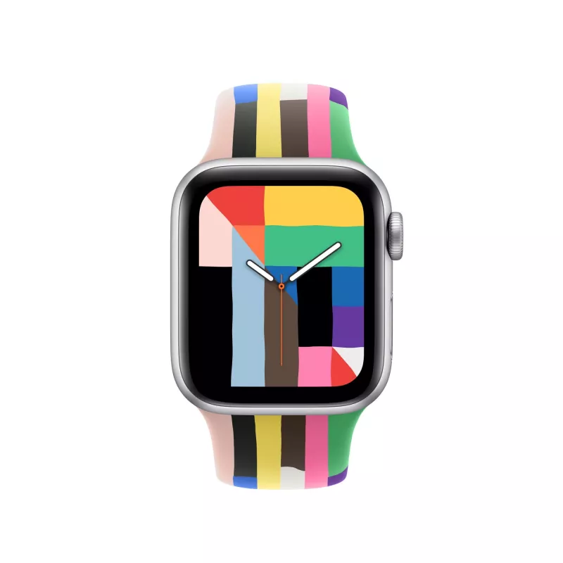 Apple MFFQ4ZM/A Pride Edition Sport juosta – įvairiaspalvis fluoroplastikas