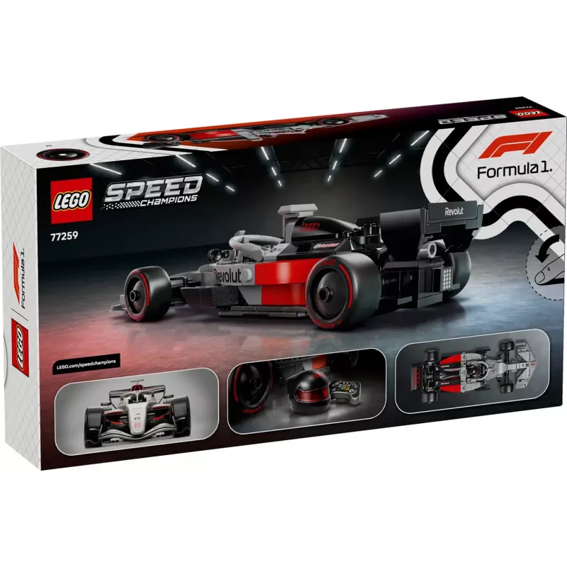 LEGO SPEED CHAMPIONS 77259 Audi Revolut F1 Team R26 lenktyninis automobilis