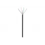 Goobay lauko tinklo kabelis CAT 6 U/UTP AWG 24/1 100 m juodas