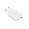 iBox ILUC43W universalus mobiliojo įrenginio įkroviklis, baltas, AC, vidaus naudojimui