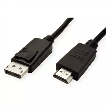 Kabelis ROLINE 11445780 1 m DisplayPort į HDMI juodas