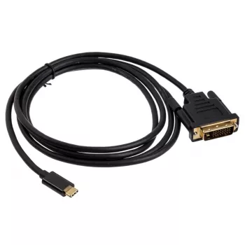 DVI laidas Akasa AK-CBCA10-18BK 1,8 m DVI-D juodas
