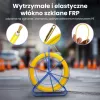 Kabelių traukimo strypas Extralink Pilot 6mm 200m stiklo pluoštas FRP geltonas