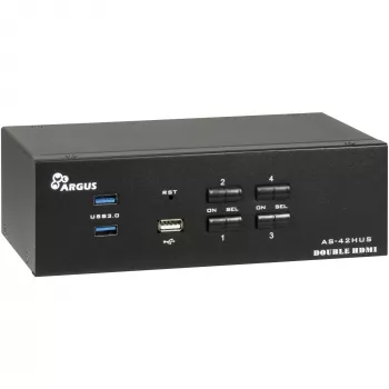 Inter-Tech IPC KVM jungiklis AS-42HUS (88887412)