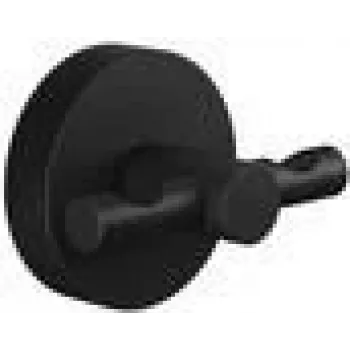 tesa Kabliukas paltams 40564-00000-00 MOON BLACK 2 kabliukai 50 x 53 x 65 mm Metalas Juodas (matinis) 1 vnt.