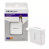 QOLTEC 51709, 96W USB-C PD įkroviklis, išėjimo diapazonas 5V–20V