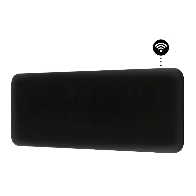 Elektrinis šildytuvas Mill Invisible Smart WiFi 1300W, iki 19 m², juodas, IPX4