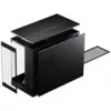 PHANTEKS XT V3 korpusas, mini korpusas, mATX, grūdintas stiklas – su 3x 120 mm ventiliatoriais, juoda