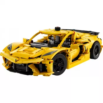 LEGO Technic Corvette Stingray 42205 2-in-1 kabrioletas ir kupė, 732 detalės, 80×270×140 mm