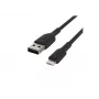 BELKIN PVC USB CABLE USB-A - LIGHTNING, 1M, JUODA