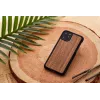 Dėklas iPhone 11 Pro Max man and wood – juodasis riešutas, medinė nugarėlė, apsauginis rėmelis