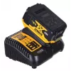 DeWALT DCK2080P2T-QW kombinuotas įrankių rinkinys — 18V Li‑Jon 5Ah (2x), šlifuoklis DCG405, gręžtuvas/suktuvas, M14 šlifavimo diskas, dėklas