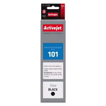 Activejet AE-101BK rašalas (Epson 101 pakaitalas; Supreme; 70 ml; juoda)
