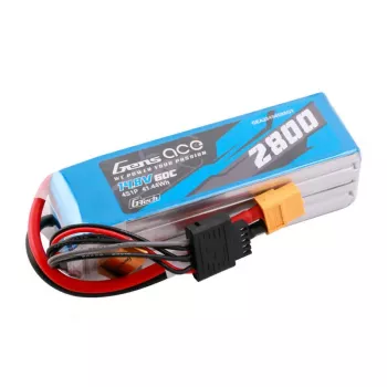 Gens ace G-Tech Soaring 2800mAh 14.8V 60C 4S1P LiPo akumuliatorius su XT60 jungtimi