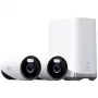 Anker Eufy eufyCam E330 (Professional) 2 kamerų rinkinys – belaidė lauko stebėjimo kamera, 4K, atspari orams, su spalvotu naktiniu matymu