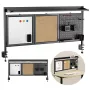 Stalo pertvara ergo office ER-300 B, plotis 1250 mm, maksimali apkrova 10 kg