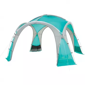 Event Dome Shelter XL, 4,5 x 4,5 m, paviljonas šviesiai mėlynas/pilkas