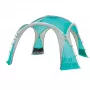 Event Dome Shelter XL, 4,5 x 4,5 m, paviljonas šviesiai mėlynas/pilkas